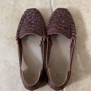 Nisolo brown huaraches